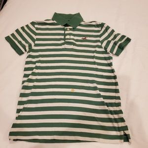 Hollister Short Sleeve Polo Style Shirt